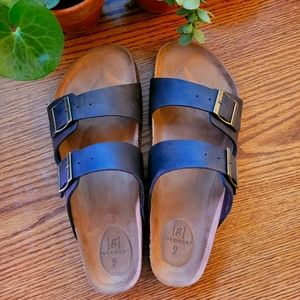George Sandals Brown Size 9 Men's